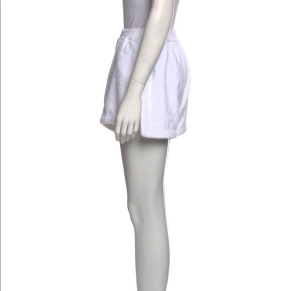 TERRY white shorts size S - Picture 3 of 4